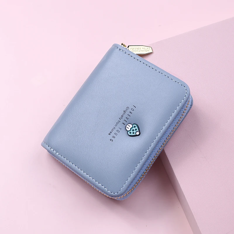 

Женский кошелек, модный милый кошелек в виде грибов, Дамский короткий кожаный клатч, маленький кошелек для девушек, кошелек для мелочи, держ...