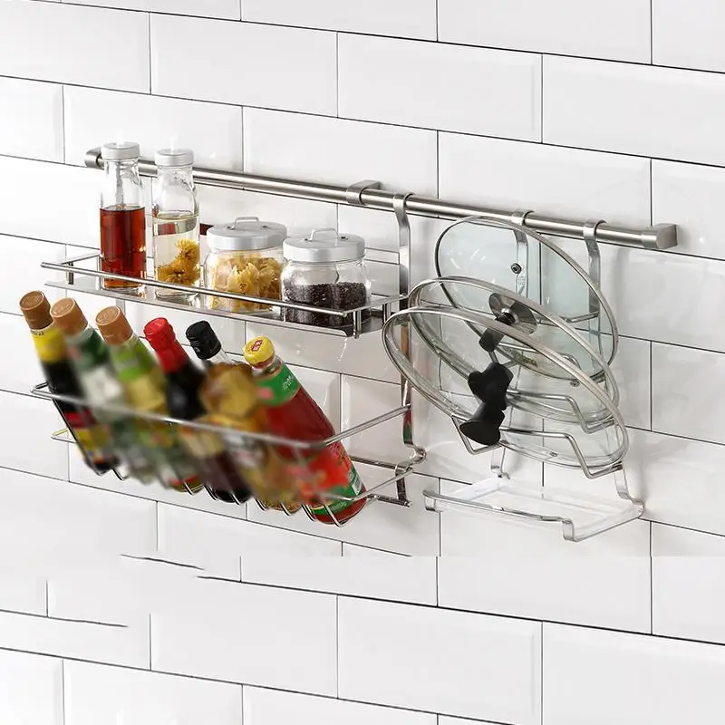 Аксессуары для кухни органайзер холодильника кухонная полка из нержавеющей