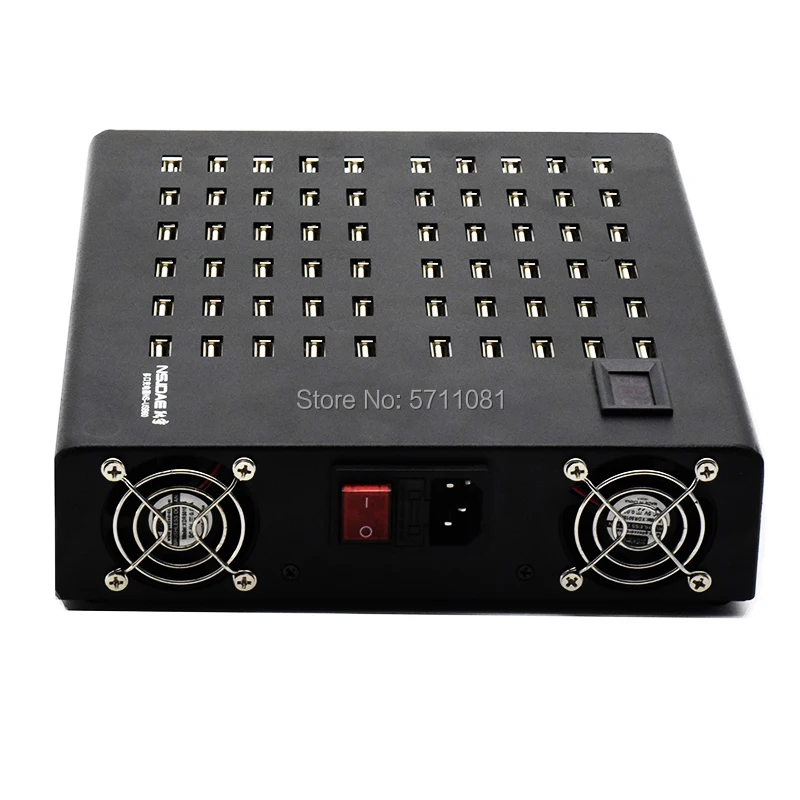 Зарядная станция с несколькими портами 60 портов 600 Вт для Samsung S9 S8 Mi Nexus LG Sony Moto Nokia