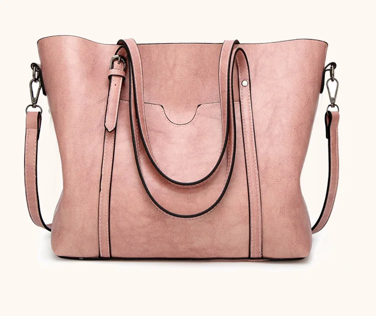 Pink Известный бренд, женские сумки, роскошная сумка, женская сумка через плечо, кожаные сумки, женские повседневные сумки-мессенджеры, WBS209-4 - Цвет: Pink