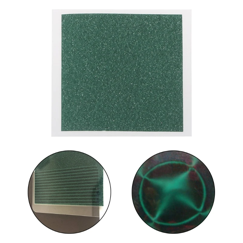 

Magnetic Field Viewer Viewing Film 50x50mm Card Magnet Detector Pattern Display