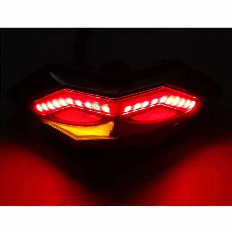 Waase для Kawasaki Ninja 250 300 EX300 2013 задний светильник задний стоп-сигналы поворота Интегрированный Светодиодный светильник