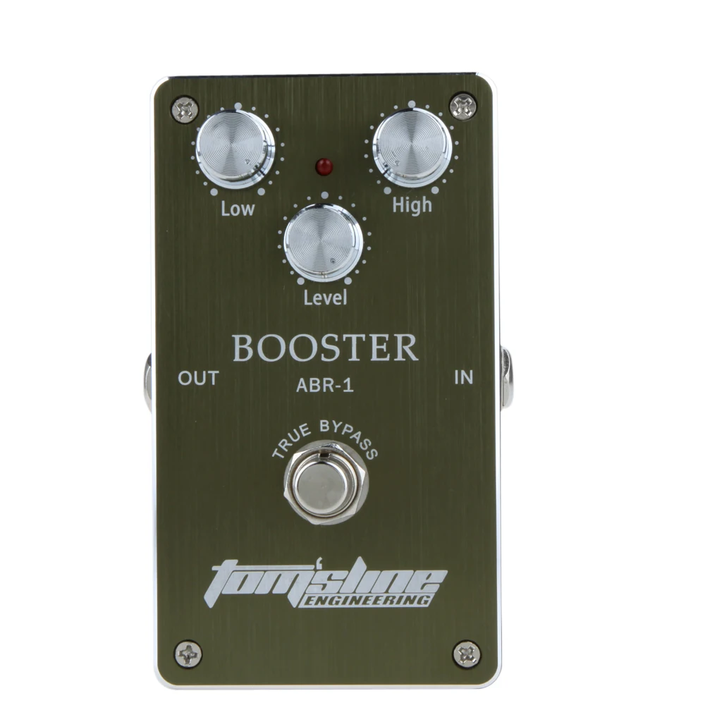 

AROMA Tom'sline ABR-1 Premium Analogue Booster Effects Pedal for Electric Guitar guitarra Effects