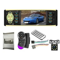 30 dropshipping4019b 4 1 inch 1 din car radio bluetooth compatible video mp5 player with rearview camera