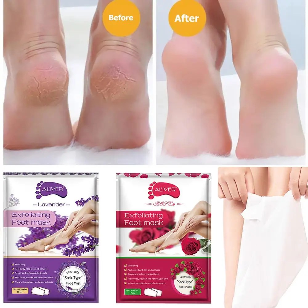 Увлажняющая маска для ног крем удаления омертвевшей кожи средство ухода за