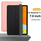Чехол-книжка для планшета Huawei MediaPad T1 7,0 дюйма, искусственная кожа, смарт-чехол для Huawei T1-701, T1-701U, T1-701W