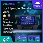 Автомагнитола 2 DIN для Hyundai Sonata 2009, Android 10,0, радио, GPS-навигация, Bluetooth-плеер