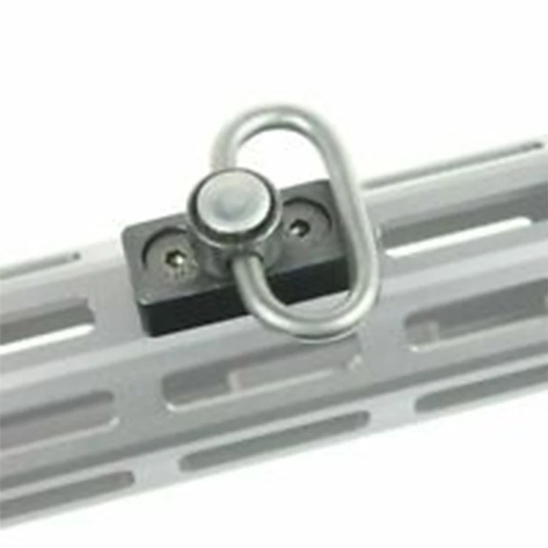 

Heavy Duty Push Button Quick Detach Sling Swivel Adapter Attachment Point QD