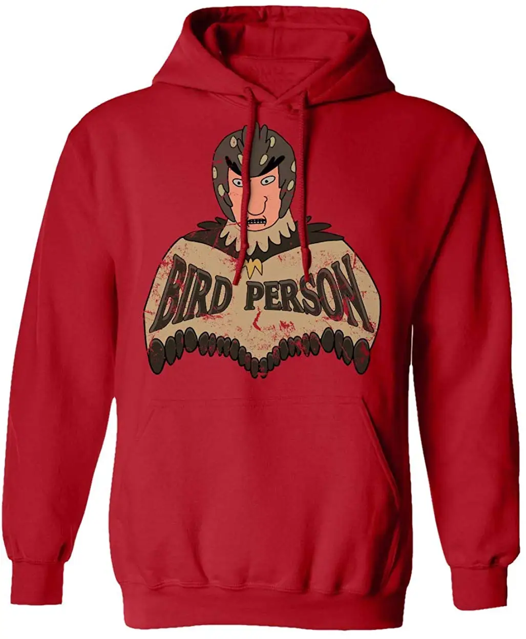 Новая графическая футболка Рик Морти с птицей мужская толстовка капюшоном