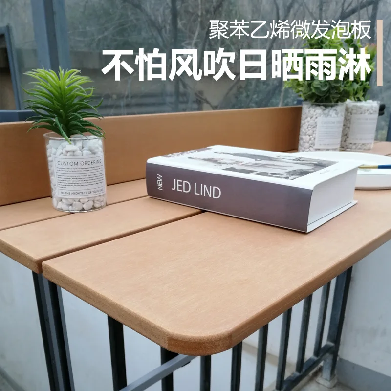 Складной стол с перилами для балкона Удобный Компьютерный дома и бара креативный