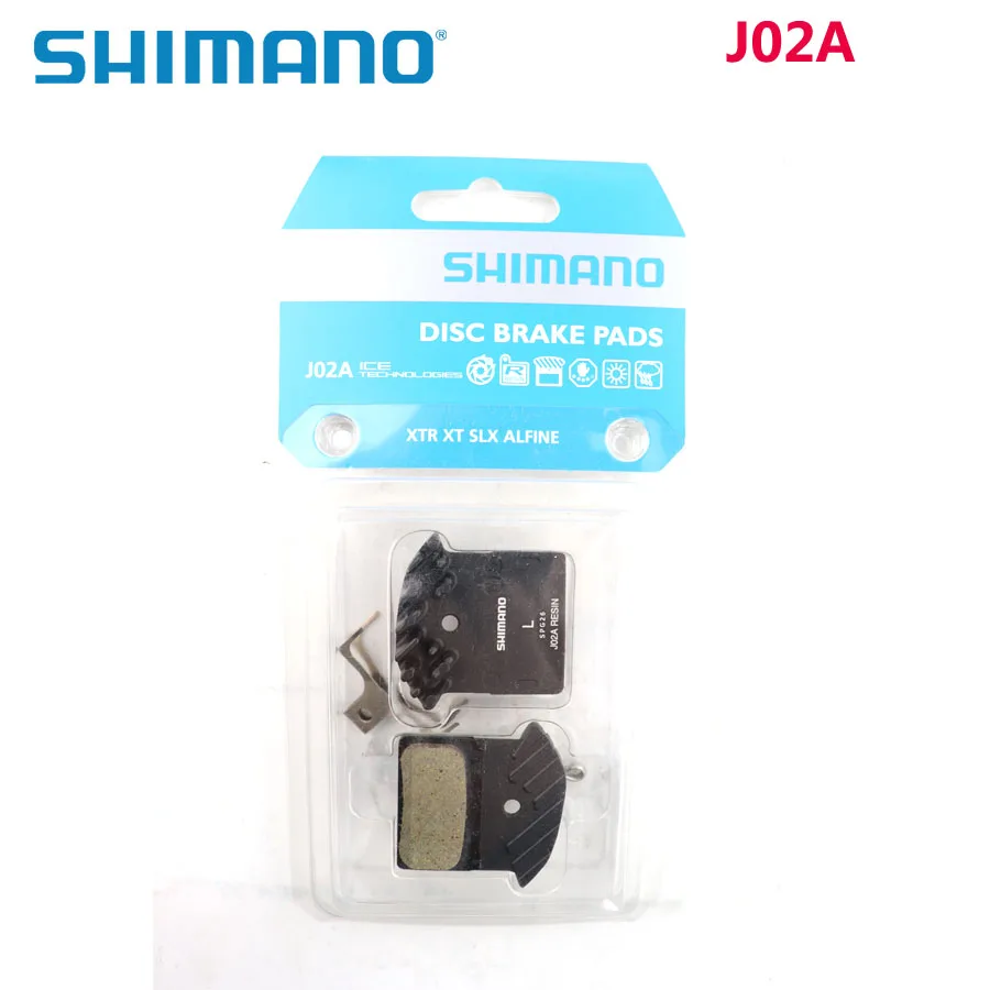 SHIMANO J02A полимерная тормозная колодка DEORE XT SLX Ice Tech тормозная колодка горный велосипед BR M987 M985 M675 M666 Запчасти для велосипедов