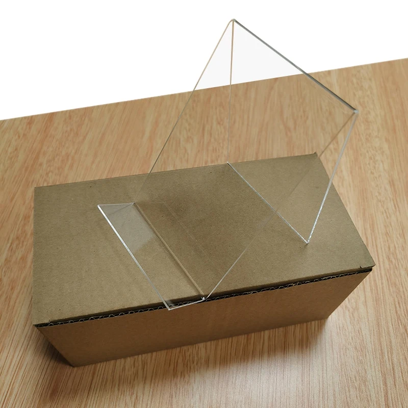 

3 Pcs Acrylic Book Stand,Clear Acrylic Display Stand, Clear Holder for Displaying Pictures,Jewelry,Watch Display Stand 100x115x1