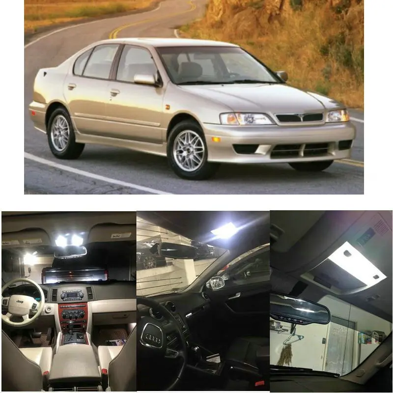 

Купольный светильник Внутренние светодиодные лампы для Infiniti G20 I30 Q45 QX4 2001