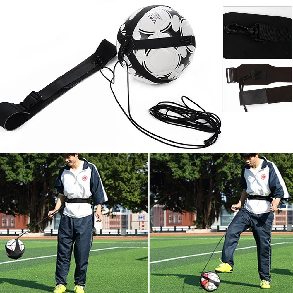 

Soccer Training Sports Assistance Adjustable Football Trainer Soccer Ball Practice Belt Training Equipment Kick