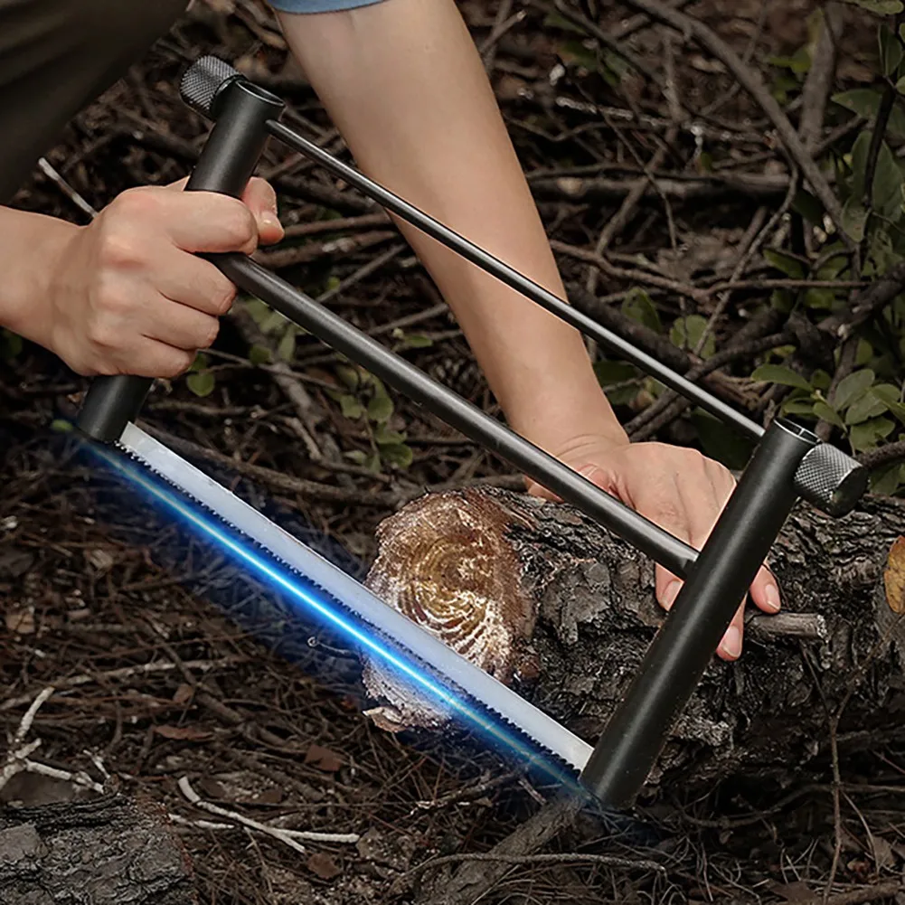 

Outdoor Emergency Tool Travel Aluminum Alloy Saw Foldable Hand Saw Quick Slice Wood Camping Portable Adventure Picnic Saws
