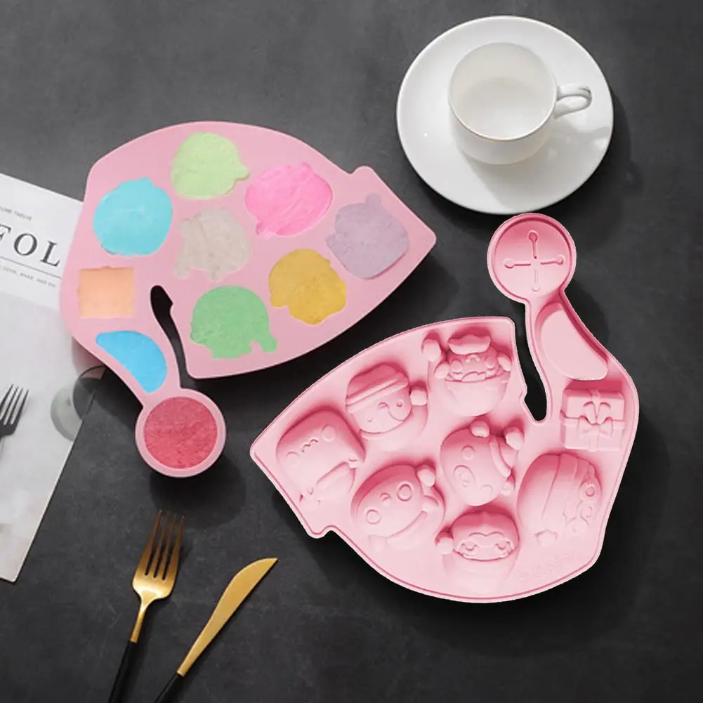 Новый торт силиконовые формы Рождество дорогой Снеговик Шоколад DIY Fondont сахарный