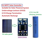 Контроллер заряда солнечной батареи MPPT 3,7 в 4,2 в 18650 LiPo Li-Ion модуль зарядного устройства литиевой батареи 1A, зарядная панель солнечной батареи