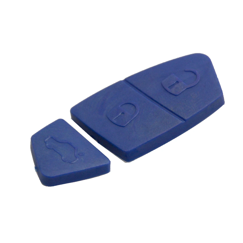 blue pad OkeyTech 3 автомобильный ключ с кнопкой чехол оболочка для Fiat 500 Punto Stilo Ducato Panda Doblo Bravo Авто Флип складной с Pad Uncut Blade - Цвет: blue pad