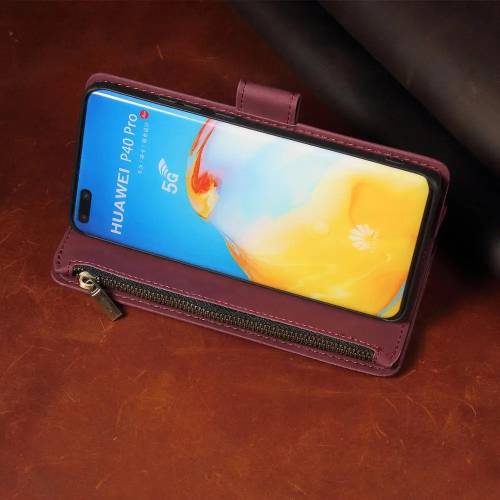 Чехол-бумажник с откидной крышкой для Huawei P40 Pro Lite P30 P20 Mate 30 Honor 10 20 P smart Plus 2019 |