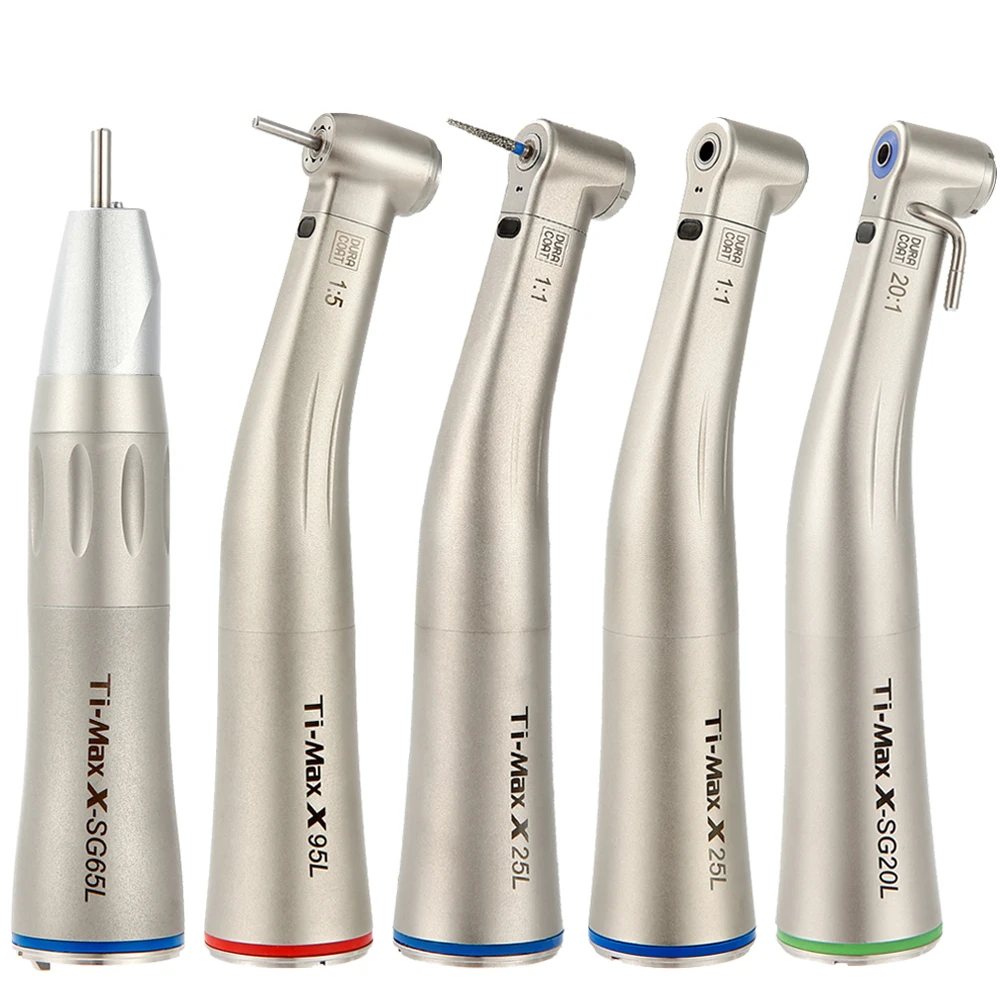 Стоматологический волоконно оптический контр угол Низкая скорость наконечник