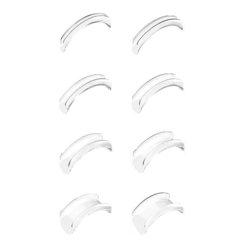 Прозрачные силиконовые невидимые кольца 8 размеров s переходник размера r