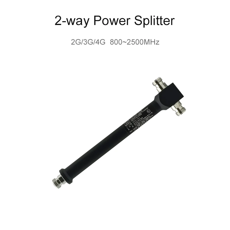 Разветвитель полости от 1 до 2 способов 800-2500 МГц N женский разделитель мощности