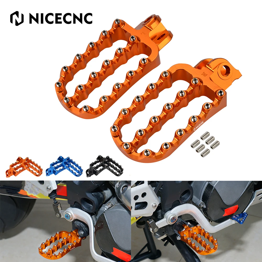 

Forged Enlarged Foot Pegs Rest Footpegs Footrest For KTM 790 Advanture R 690 SMC R 1090 1290 Super Adventure R 2019 2020-2021