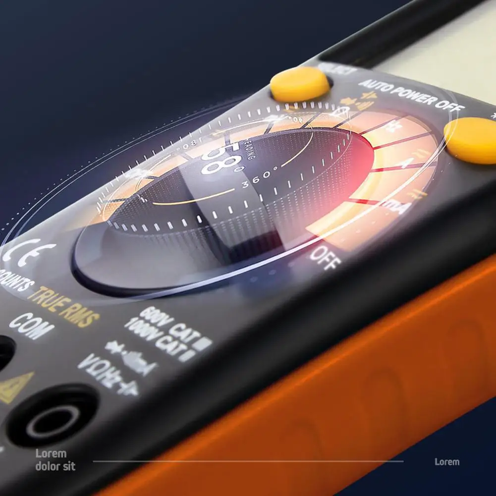 ANENG M10 + ЖК Дисплей 6000 Счетный цифровой мультиметр AC / DC напряжение сопротивление
