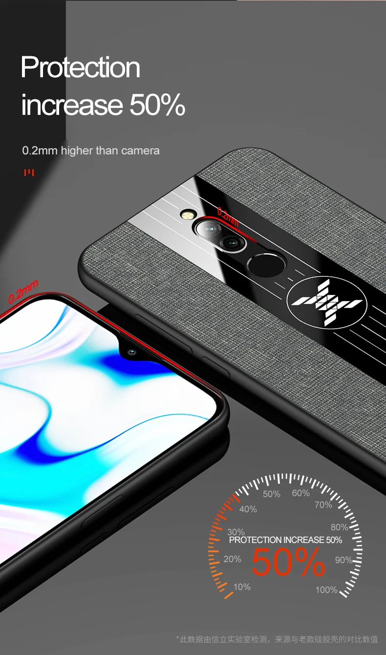 Для Xiaomi Redmi 8 чехол Redmi8 кольцо держатель Ткань Твердый чехол Мягкая Рамка ткань чехол для телефона для Xiaomi Redmi 8A