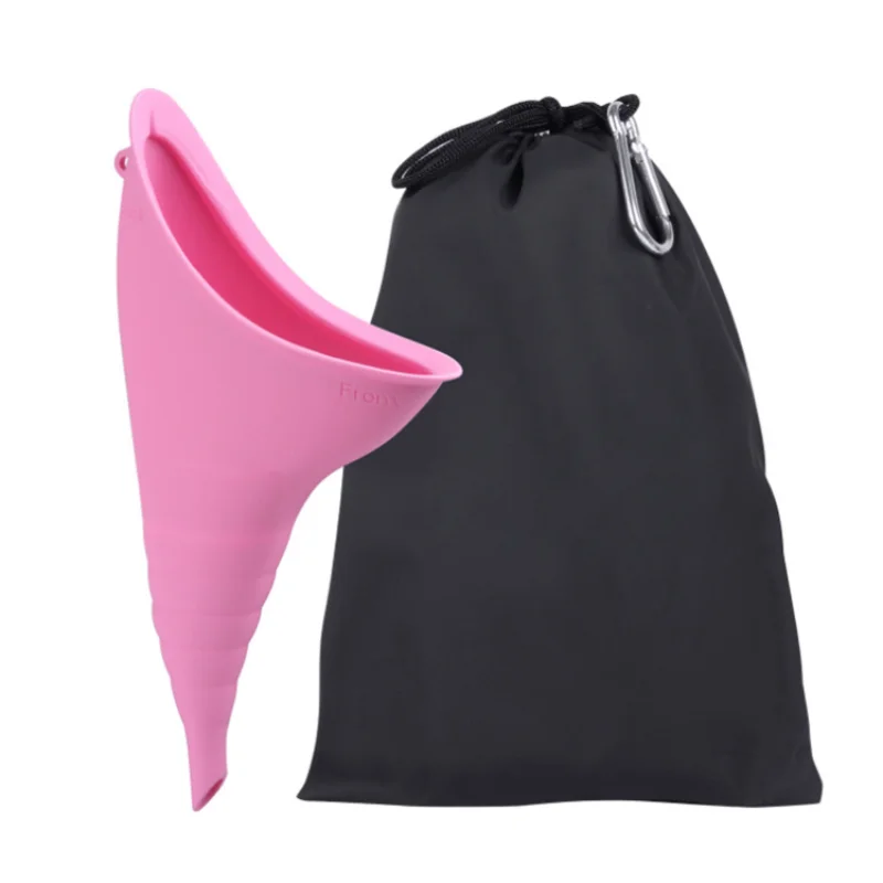 

Portable Outdoor Emergency Standing Urinal Female Adult Silicone Urinals Cycling Hiking Boating Pee Tool for Pregnant Woman