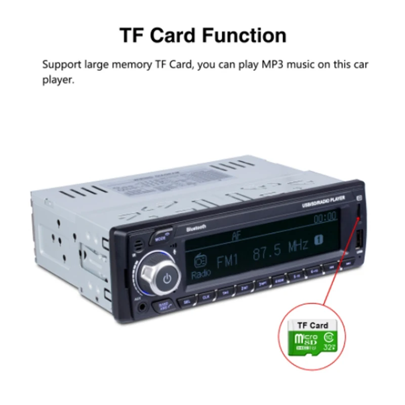 1Din DAB + приемник автомобильное радио MP3 Стерео Авторадио Поддержка AM FM RDS Bluetooth USB SD