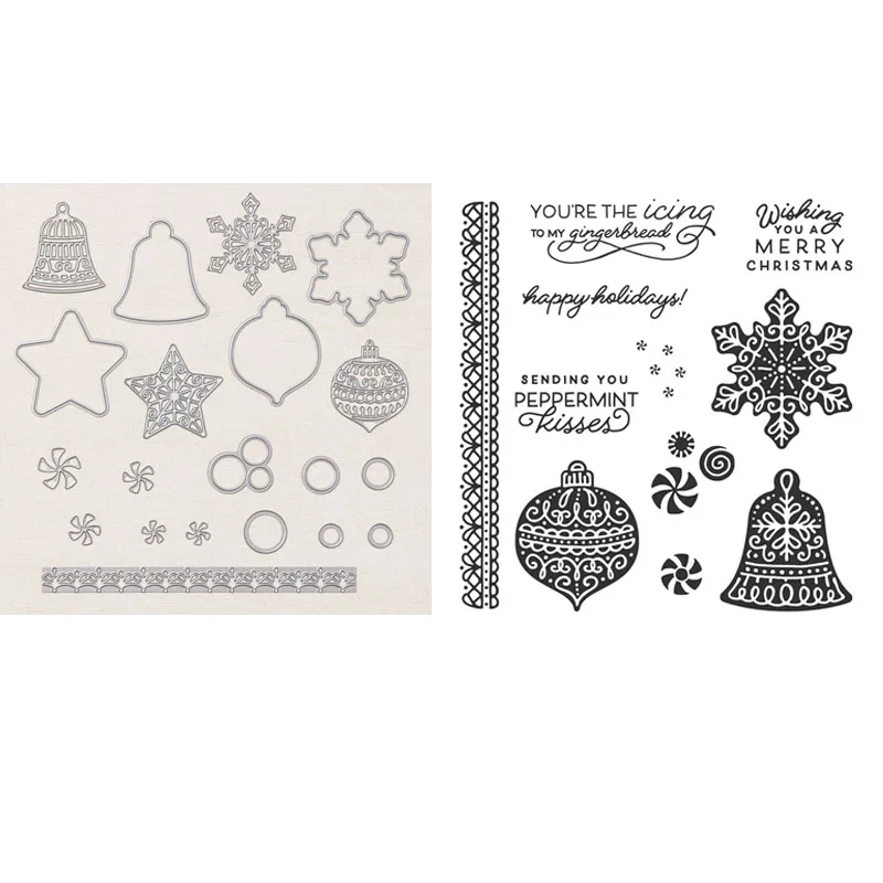 Штампы и штампы для изготовления имбирных пряников снежинок | Вырубные