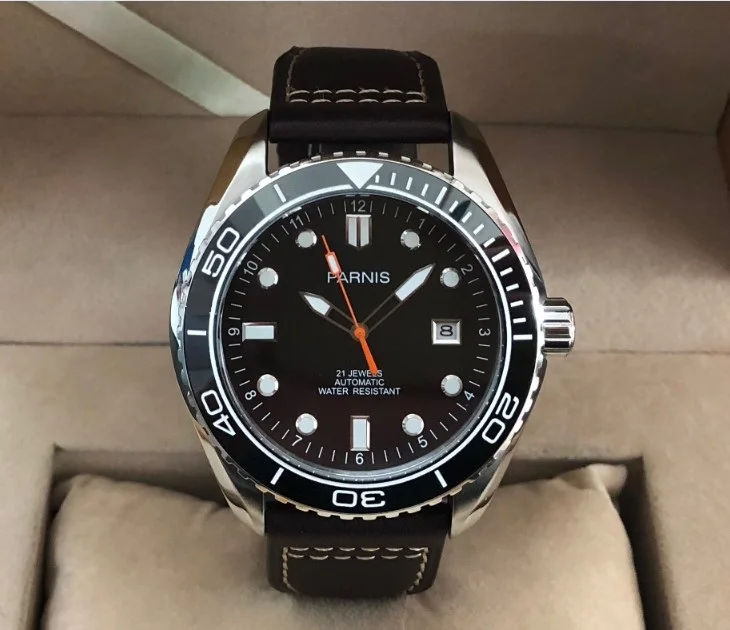 Мужские механические часы с керамическим циферблатом 45 мм|watch black|watch menwatch men watch |