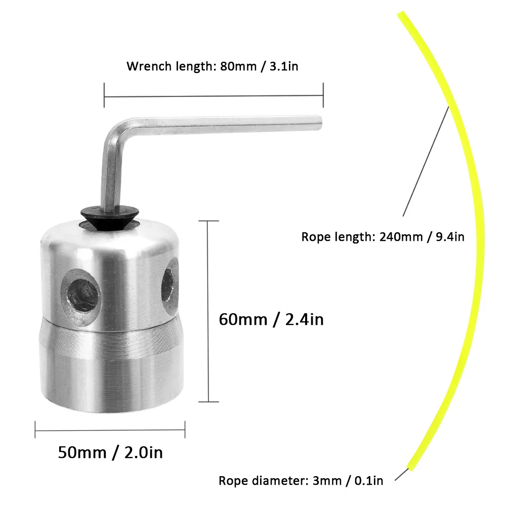 Аксессуары для газонокосилки триммер шестигранный ключ 4 каната 2 монтажных