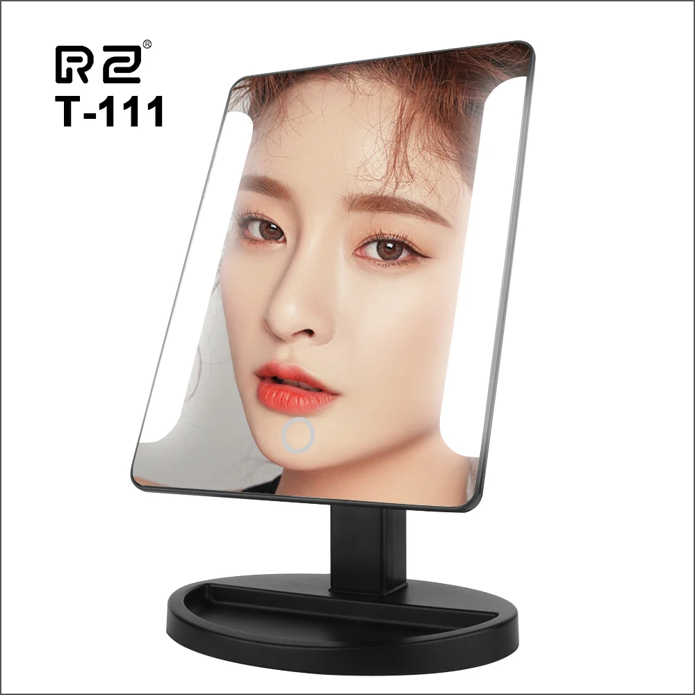 Светодиодный зеркальный макияж зеркало с светодиодный светильник косметическое