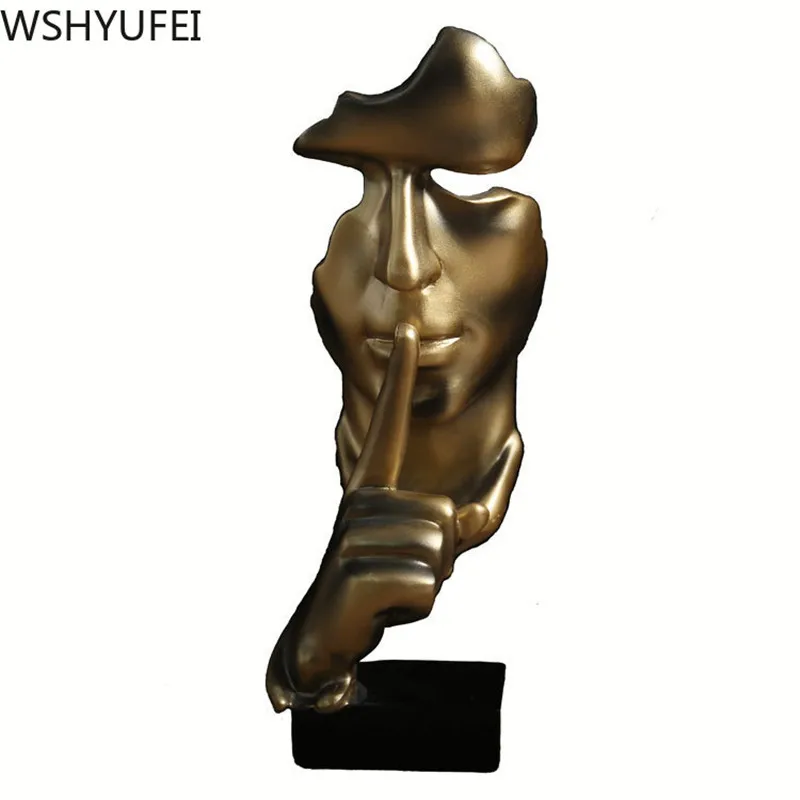 Домашний Декор Фигурка Статуя Ретро абстрактный герой статуя не слушает