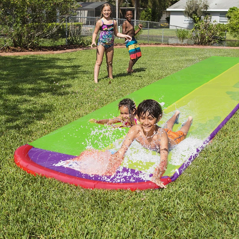 4 8 м гигантская водная горка для серфинга детей летний задний двор бассейн игры