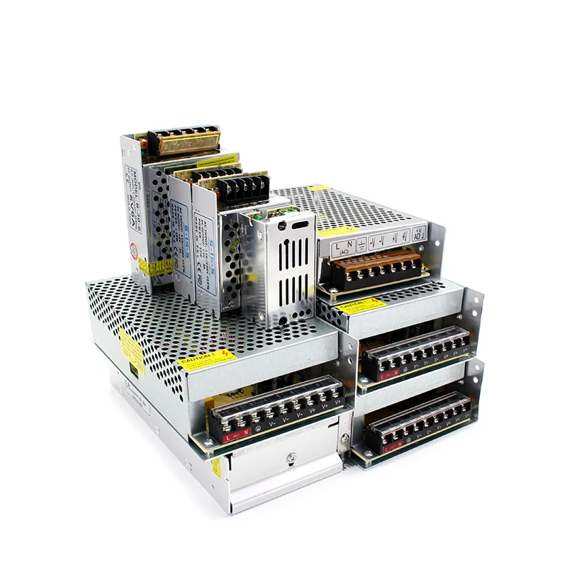 12 В источник питания 5 в 24 36 48 Светодиодный AC DC 220 TO12 1A 2A 3A 5A 10A 20A 30A трансформатор