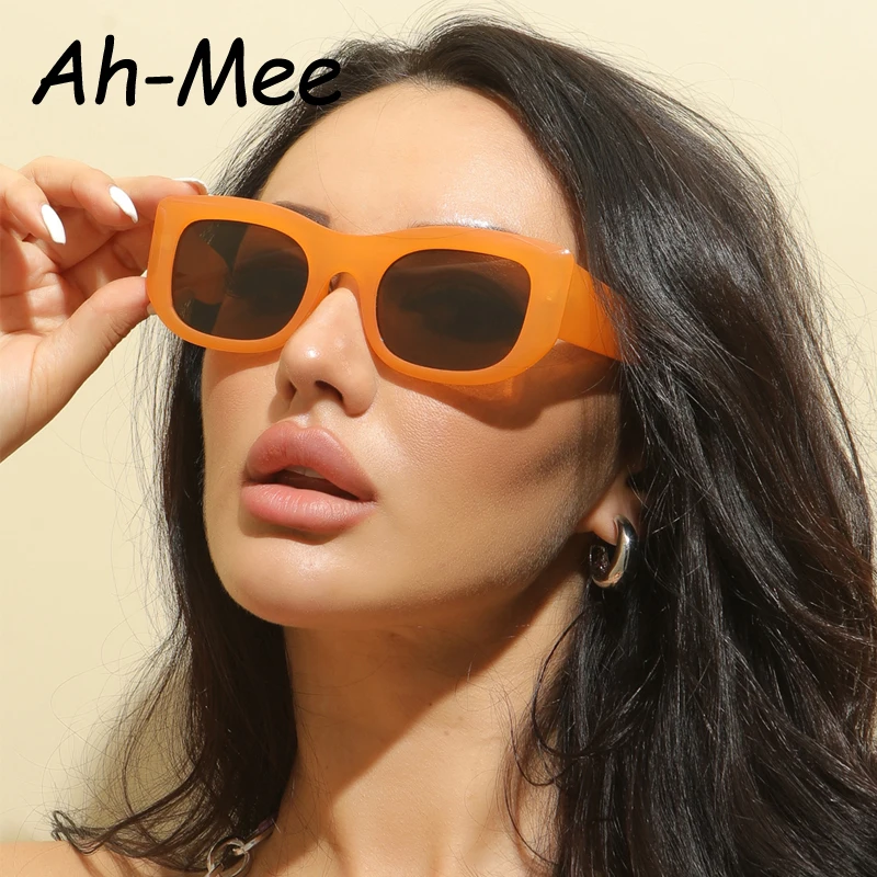 

Classic Big Square Sunglasses Women New Fashion Candy Colors Mirror Punk Sun Glasses Female Gradient Vintage Brand Shades UV400