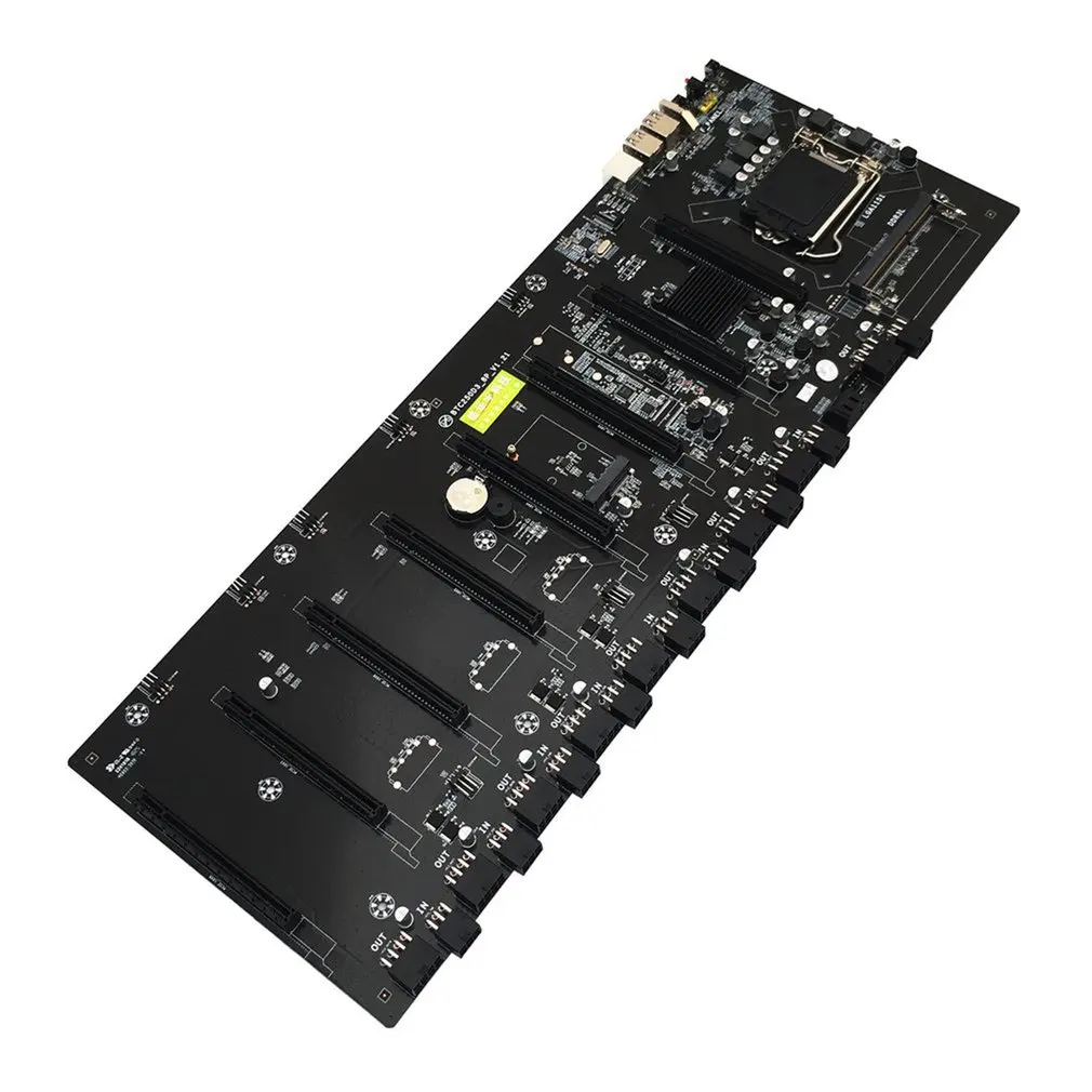 

B250 BTC Mainboard INTEL 1151 CPU DDR4 Memory 12 Card USB3.0 Expansion Adapter XP Computer Main Borad