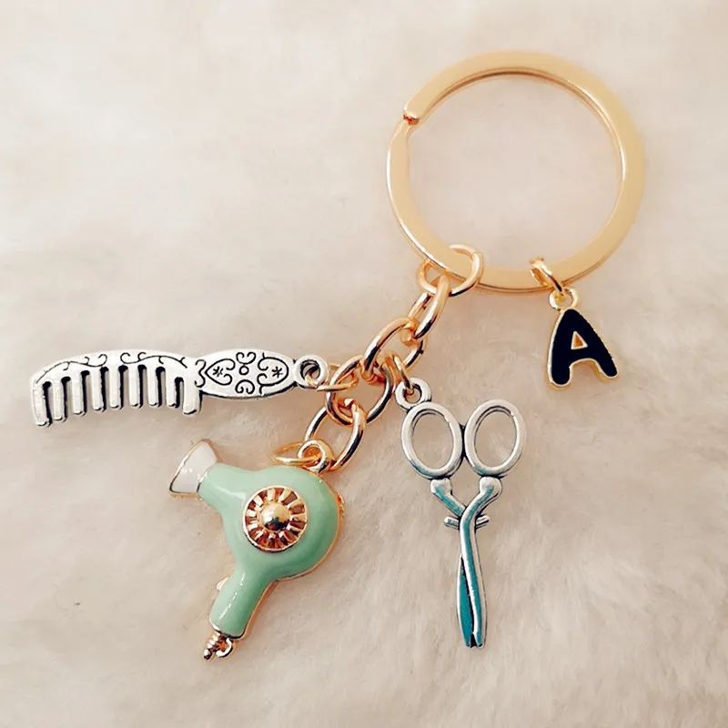 Незаменимые товары для парикмахера фен ножницы расческа декоративный брелок