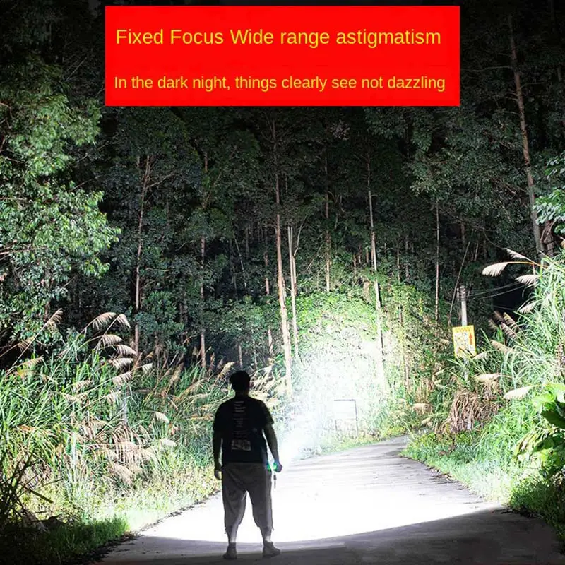 

Outdoor Usb Rechargeable Osl+cob Led Flashlight Ultra Bright Torch Light 4 Modes Power Bank Torch Light Bulbs Shock Resistant