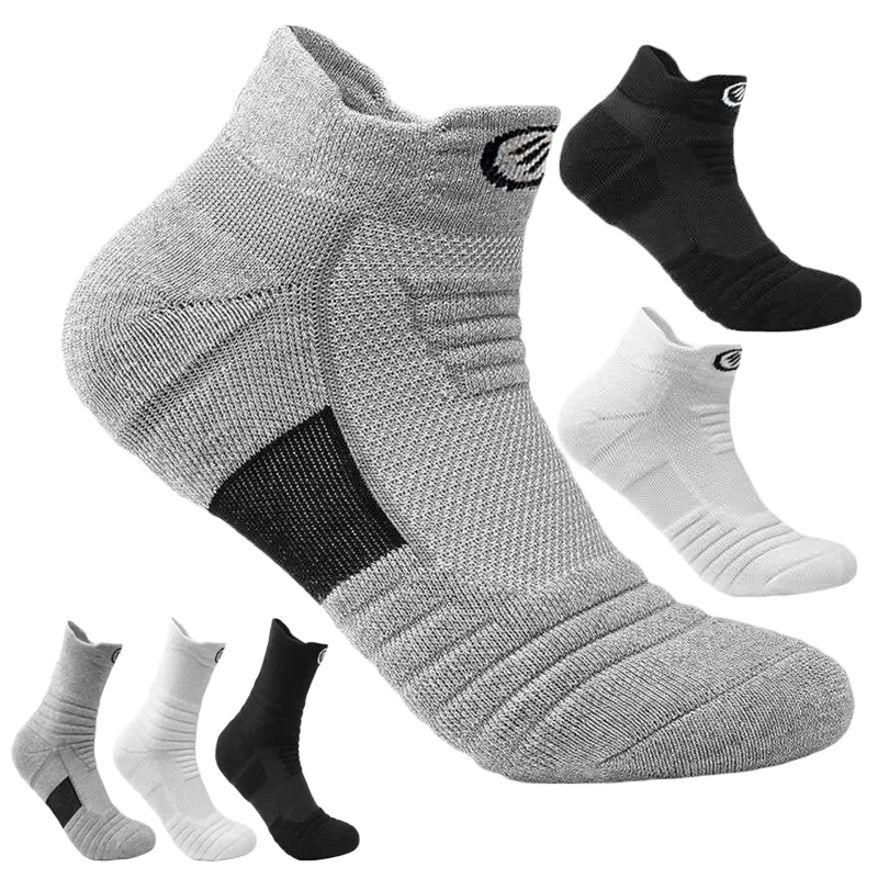 

3 пары, толстые носки для баскетбола и бега