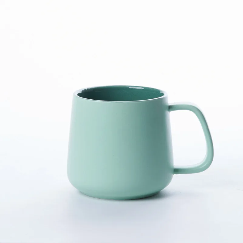 

ins contrast thermostat cup creative coffee mug mug couple home custom logo simple milk ceramic mug