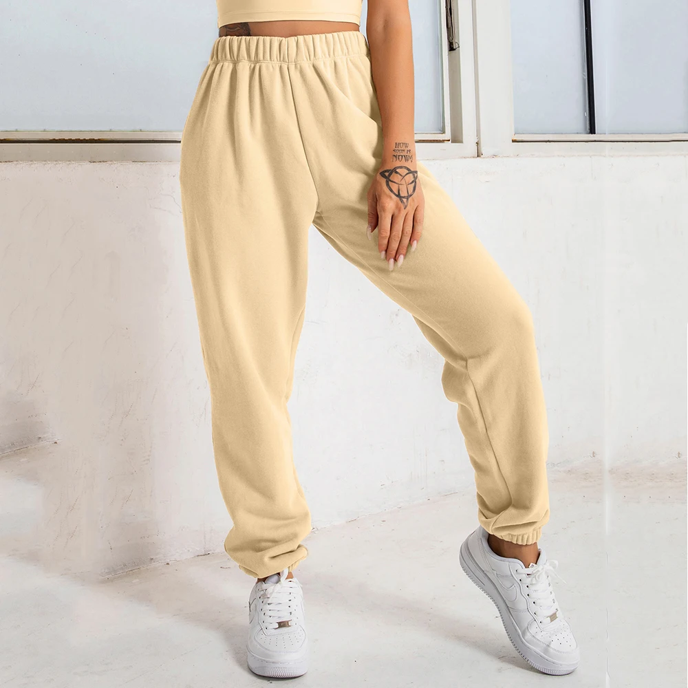 

Women's Autumn Winter Casual Sports Pants High Waist Yoga Pant Gym Workout Clothes Push-ups Run Cropped Sports Pants for Women