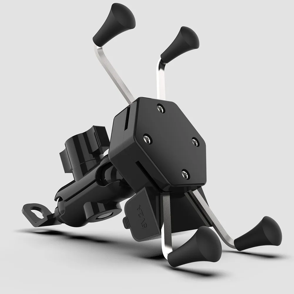 

2.1A Mobile Phone Holder 250g Bicycle Installed At The Rearview Mirror