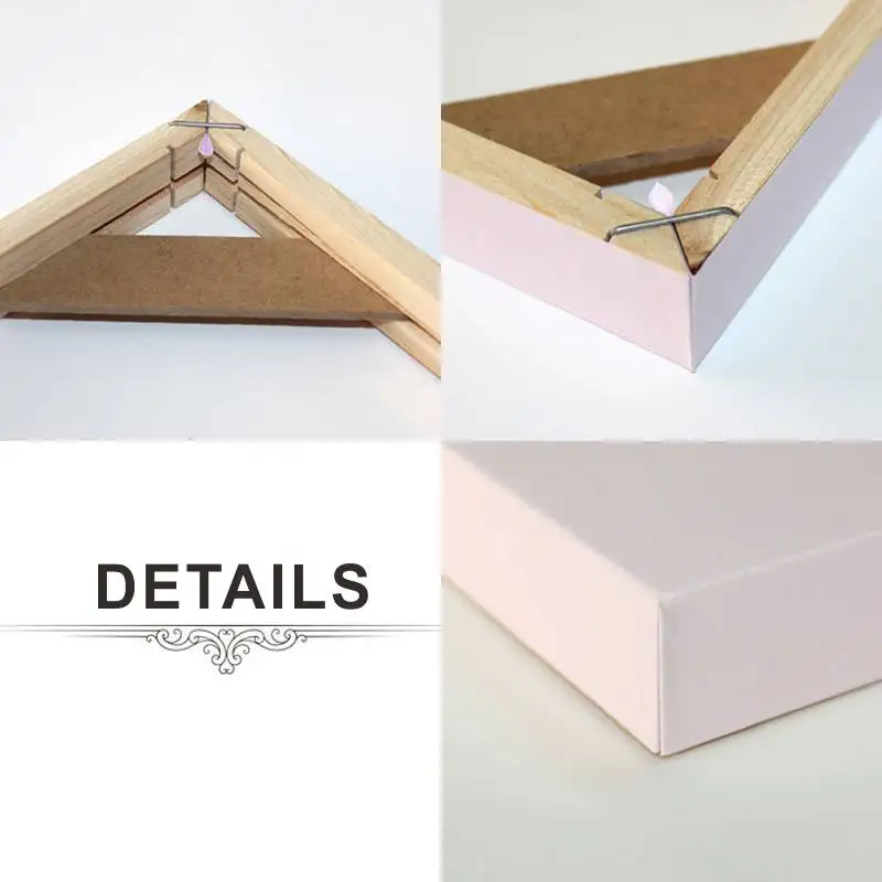 

Brand Picture Frames Wall Photo Frame Natural Wood Poster Frame DIY Factory Provide Canvas Painting Wall Frame cornici per foto