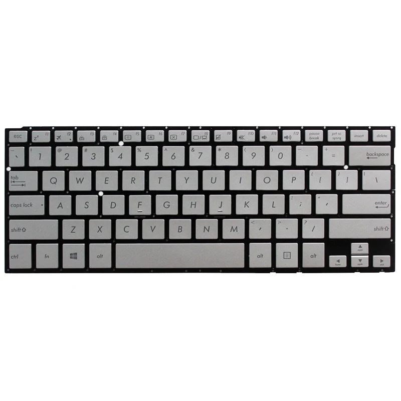 Новая Серебристая Клавиатура для ноутбука ASUS TP300 TP300L TP300LD Q302 Q302LA Q304 TP300LA TP300LG TP300UA