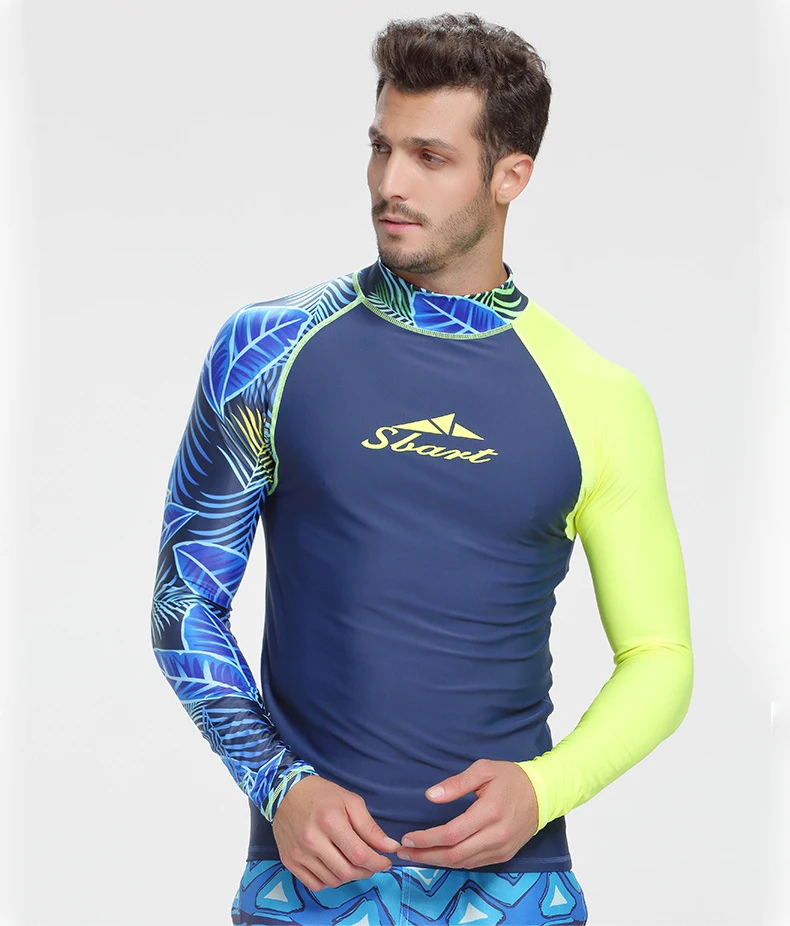 Профессиональный Rashguard плюс 3XL мужской дайвинг с длинным рукавом UV400 купальный костюм для серфинга Сноркелинг купальный костюм «Медуза» Пляжная одежда