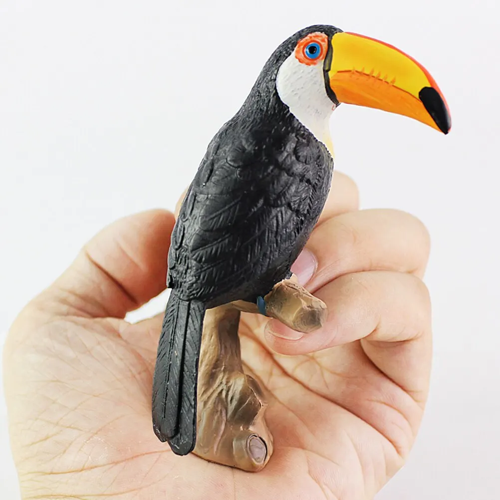 Toucan фигурка модельная игрушка украшения Ремесло Подарочная коллекция